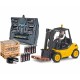 CARSON 1:14 Linde Forklift 2.4G 100% RTR yellow