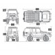 RGT RESCUER 4x4 RTR 1:10 WATERPROOF TRAIL CRAWLER WHITE