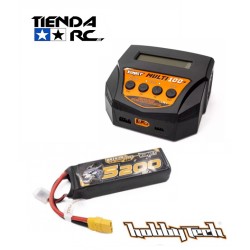 PACK KONECT LIPO 14.8V 60C 5200MAH+KONECT MULTI 100+ CHARGER
