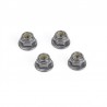 Maverick Flanged Lock Nut M3 4pcs