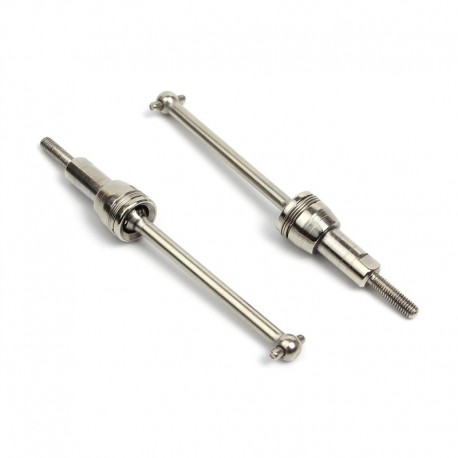 Maverick Steel Front Universal Driveshaft Set 2pcs