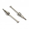 Maverick Steel Front Universal Driveshaft Set 2pcs