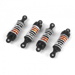 Maverick Aluminum Oil-Filled Shock Absorber Set Orange/4pcs