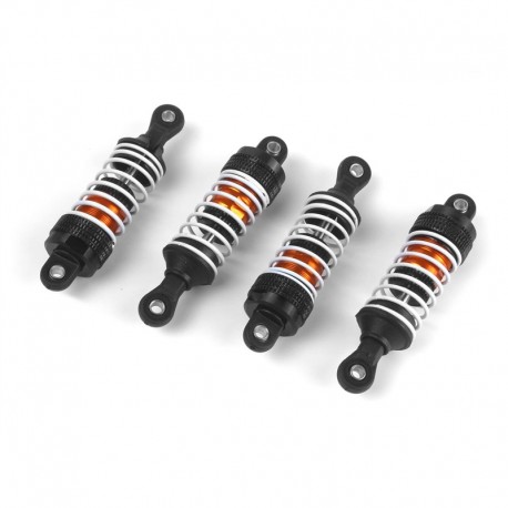 Maverick Aluminum Oil-Filled Shock Absorber Set Orange/4pcs