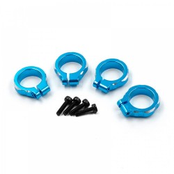 YEAH RACING ALUMINUM SHOCK CLAMP 4PCS FOR TAMIYA BBX (BB-01)
