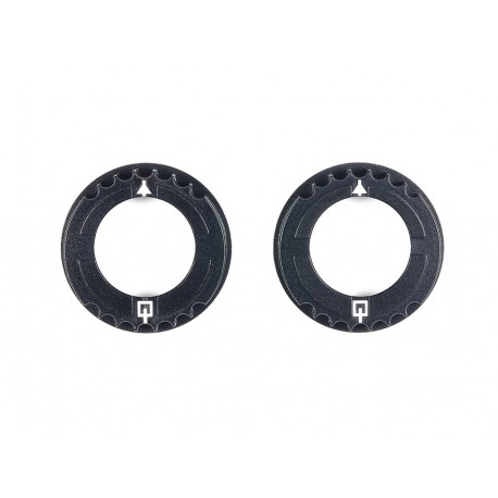 TAMIYA ALUM DIFF HOLDERS 0.5Mm Offset, 2Pcs