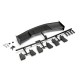 HPI GT WING SET (TYPE D /10TH SCALE / BLACK)