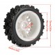 AUSTAR ROCK BLOCK SOFT+RALLY DISH WHEELS WHITE