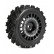 AUSTAR ROCK BLOCK SOFT+RALLY DISH WHEELS BLACK