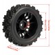 AUSTAR ROCK BLOCK SOFT+RALLY DISH WHEELS BLACK