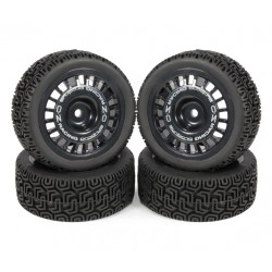 AUSTAR RALLY PIRELLY+RALLY DISH WHEELS BLACK