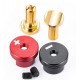 4MM BULLET CONECTORS WITH COOL HEATSHINKS