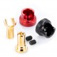 5MM BULLET CONECTORS WITH COOL HEATSHINKS