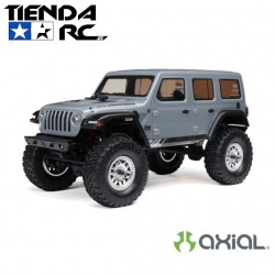 AXIAL SCX24 Jeep Wrangler JLU 1/24 4WD Rock Crawler RTR Gris