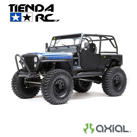 AXIAL SCX10 III Jeep CJ-7 1/10 4WD Brushed RTR Gris - Tienda RC
