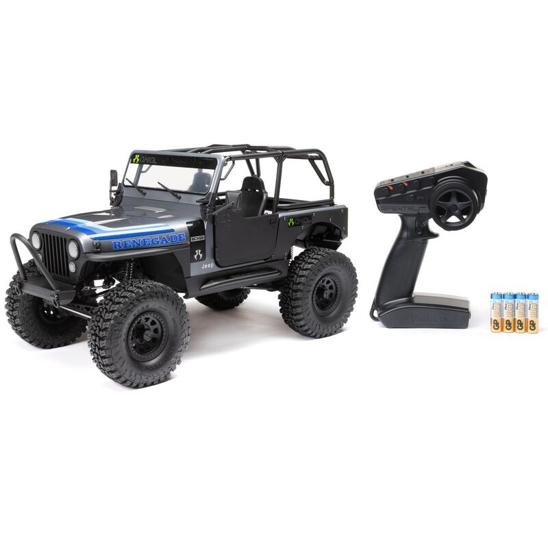 AXIAL SCX10 III Jeep CJ-7 1/10 4WD Brushed RTR Gris - Tienda RC