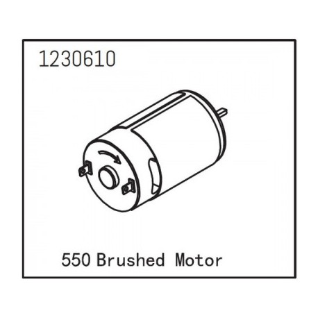 ABSIMA 550 Brushed Motor