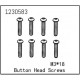 ABSIMA Button Head Screw M3x18