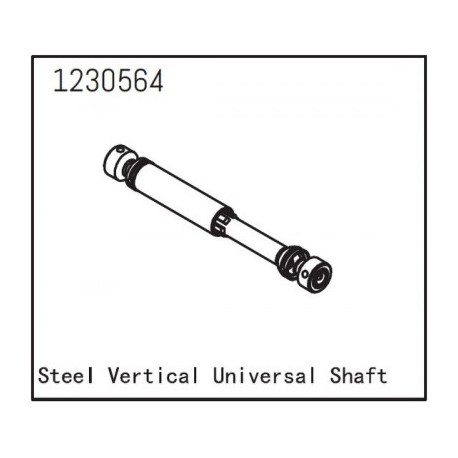 ABSIMA Steel Universal Shaft