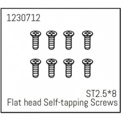 ABSIMA Flat head Self-tapping screws ST2.5x8