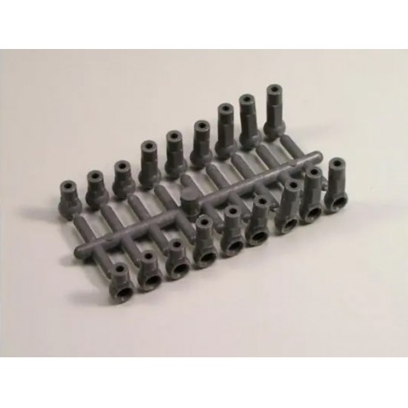 KYOSHO 4.8mm Ball End (Hard/Gunmetal)
