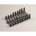 KYOSHO 4.8mm Ball End (Hard/Gunmetal)