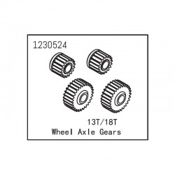 ABSIMA Wheel Axle Gears