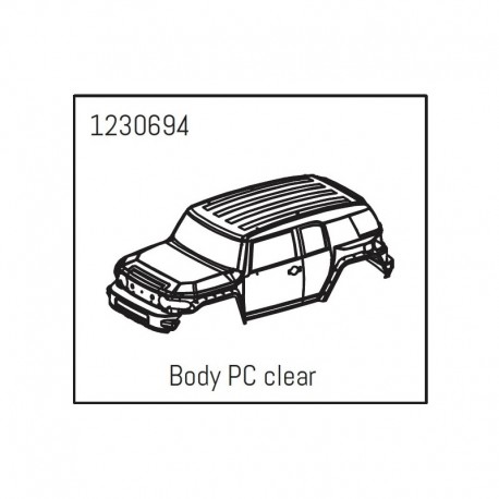 ABSIMA Body PC clear - Khamba