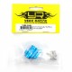 YEAH RACING ALUMINUM BEARING SPUR SHAFT MOUNT FOR TAMIYA MB-01