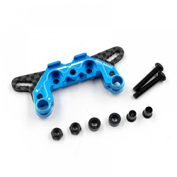 YEAH RACING ALUMINUM & GRAPHITE DAMPER MOUNT (F / R) FOR TAMIYA MB-01