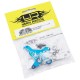 YEAH RACING ALUMINUM BALL BEARING STEERING SET BLUE FOR TAMIYA M07