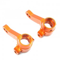 HPI ALUMINUM FRONT KNUCKLE ARM SET FOR HPI RS4 SPORT3 ORANGE