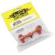 HPI ALUMINUM FRONT KNUCKLE ARM SET FOR HPI RS4 SPORT3 ORANGE