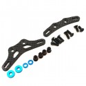 YEAH RACING CARBON DAMPER STAY SET FOR TAMIYA M07 TRF SHORT DAMPERS