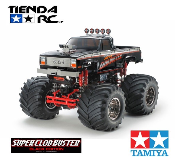 ケ*イ様 CLOD BUSTER モンスター トラック TAMIYA SUPER CLOD BUSTER Black Edition Ltd. - Tienda RC