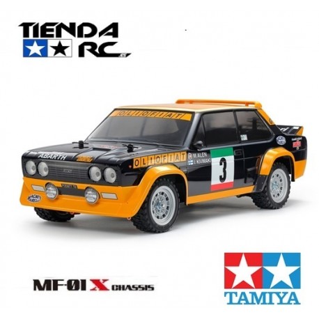 TAMIYA MF-01X FIAT 131 ABARTH RALLY Olio Fiat - Tienda RC
