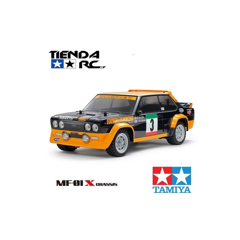 TAMIYA MF-01X FIAT 131 ABARTH RALLY Olio Fiat - Tienda RC