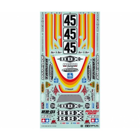 TAMIYA Sticker BBX BB-01
