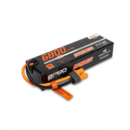 SPEKTRUM 11.1V 6800mAh 3S 120C Smart G2 Pro Basher LiPo: IC5