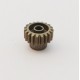 Hiro Seiko Hard Coated Alum. Pinion Gear (MoS2) M06-19T