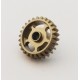 Hiro Seiko M06-26T Hard Coated Alum. Pinion Gear (MoS2) 