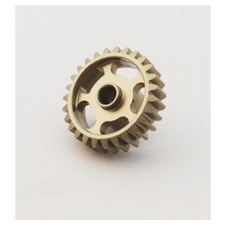 Hiro Seiko Hard Coated Alum. Pinion Gear (MoS2) M06-27T