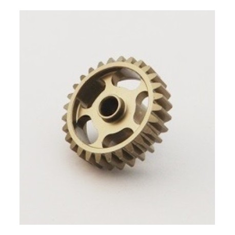 Hiro Seiko Hard Coated Alum. Pinion Gear (MoS2) M06-28T