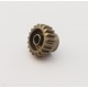 Hiro Seiko M06-19T Hard Coated Alum. Pinion Gear (MoS2) 