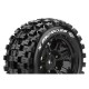 Louise RC MFT X-MCROSS ARRMA Kraton 8S Mounted Sport Black wheels Hex 24mm