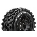 Louise RC MFT X-MCROSS ARRMA Kraton 8S Mounted Sport Black wheels Hex 24mm