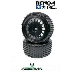 ABSIMA 1:10 Buggy Wheel Set "Mini Pin" rear black 2