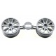 TAMIYA 10-SPOKE ONE PIECE WHEELS (Grey)