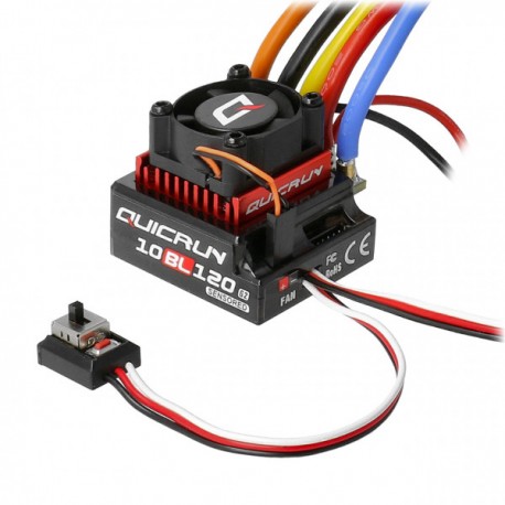Hobbywing QuicRun 10BL120 G2 120A Sensored ESC 2-3s