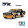 TAMIYA BODY SET FIAT 131 ABARTH Rally Olio (painted body)